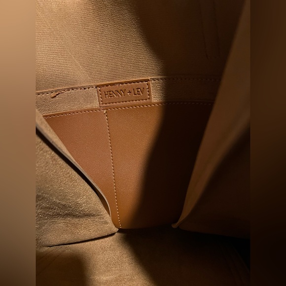HENNY & LEV | Danielle Tote Bag Cognac Brown - Picture 7 of 8